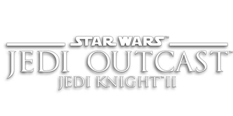 Star wars jedi outcast 2. Star Wars Jedi Outcast логотип. Jedi Knight II: Jedi Outcast. Стар ВАРС ауткаст. Jedi Academy логотип.