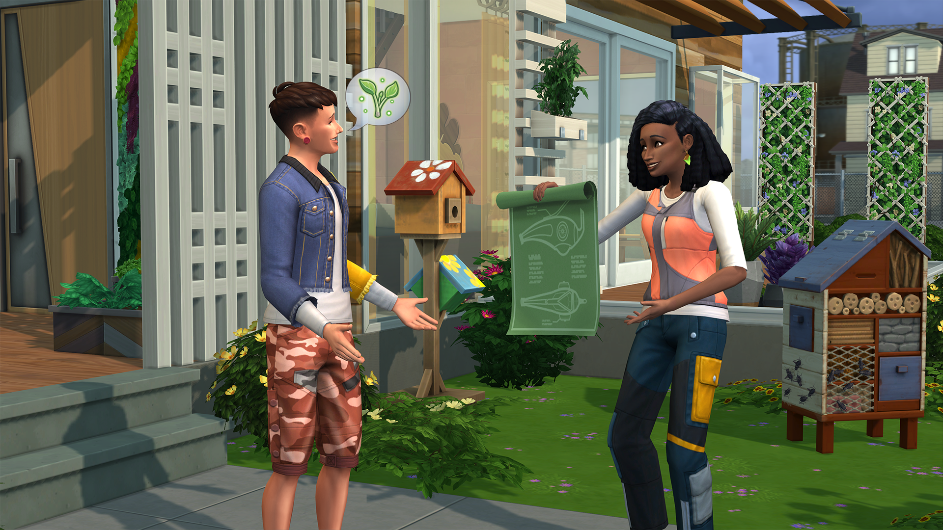 The Sims 4 Vida Sustentável