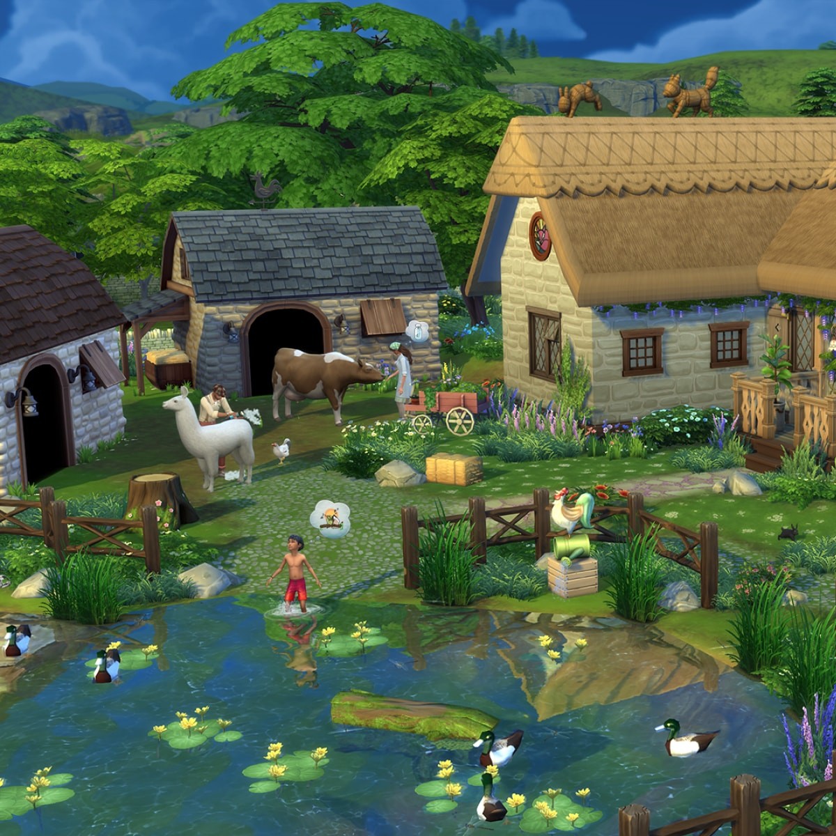 Купить The Sims 4 Загородная жизнь