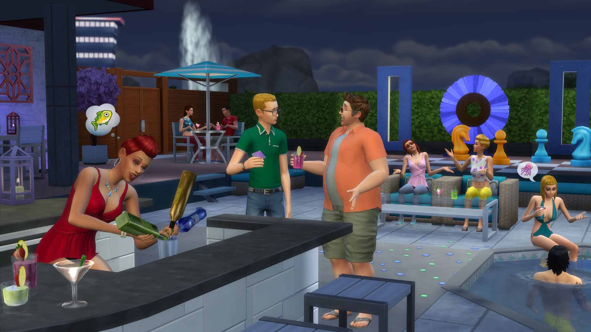 Qué hacer en Los Sims 4 Patio de ensueño