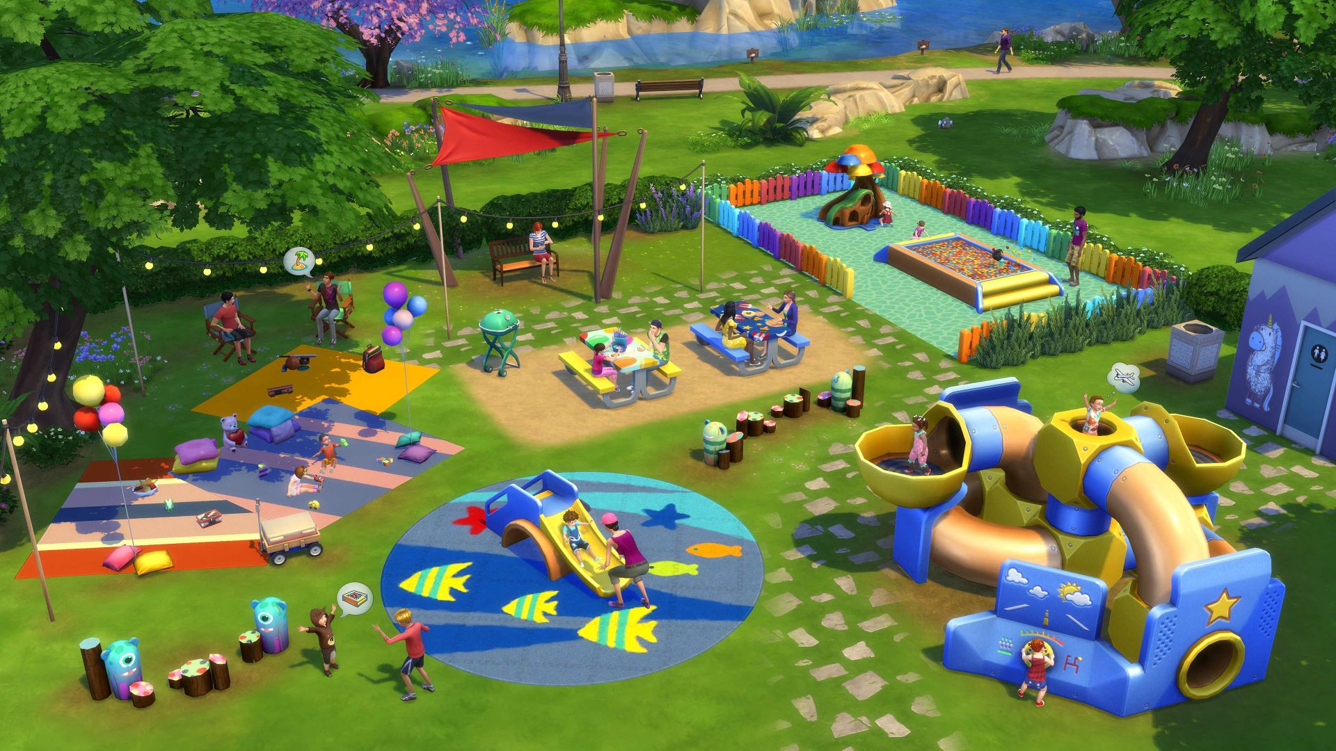 Výsledek obrázku pro the sims 4 toddler stuff